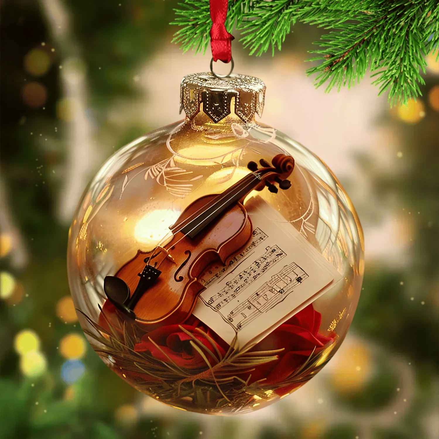 🎶 Christmas-Sale 49% Off – Musical Harmony Ornament 🎄