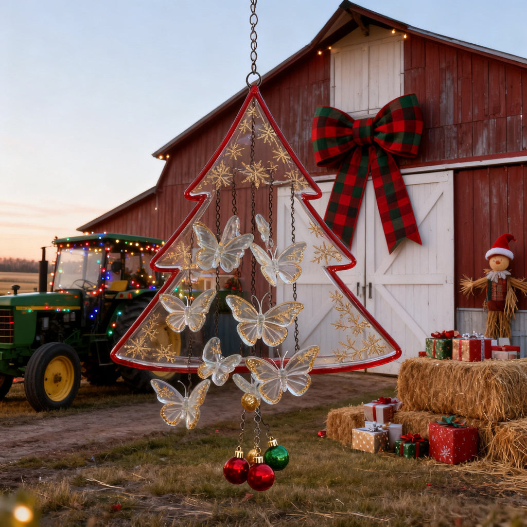🎄Acrylic Christmas Hanging Ornament Light🙌