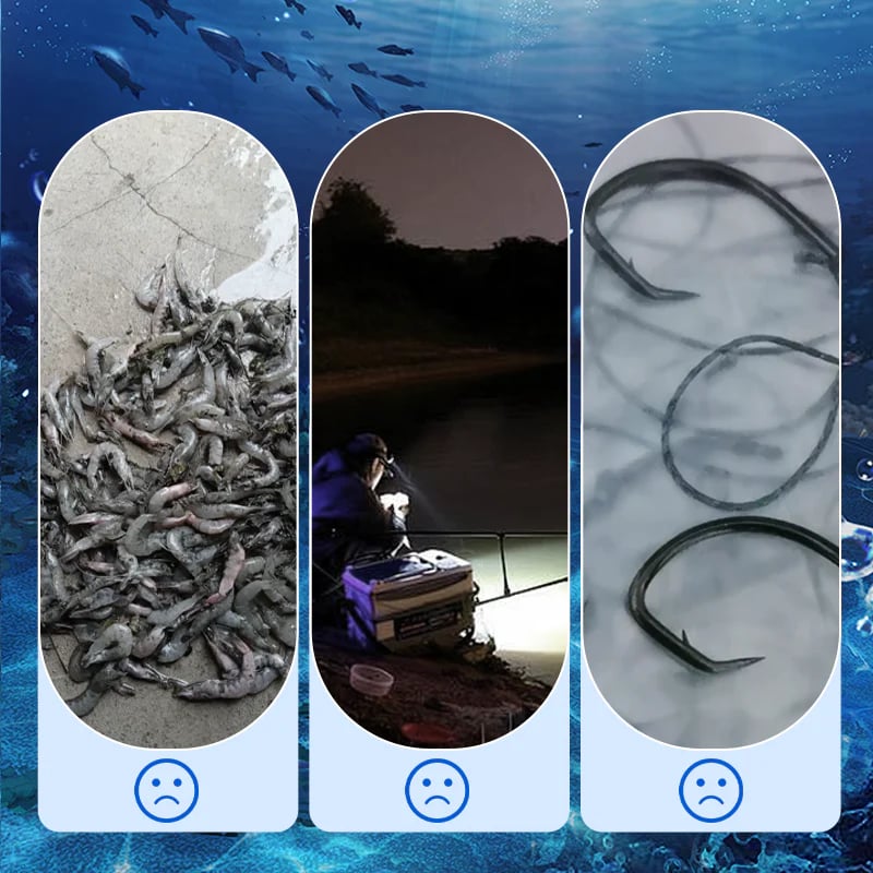 🐟Luminous Live Shrimp Hook Set for Fishing