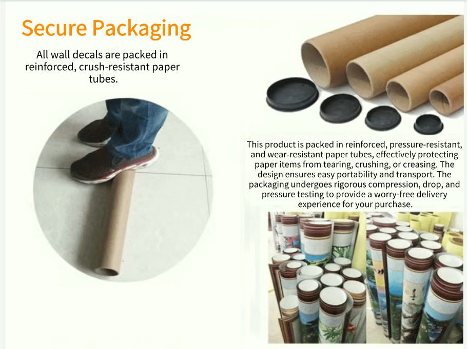 🌸🌸  3D Waterproof And Anti-Fouling Wall Landscape Painting