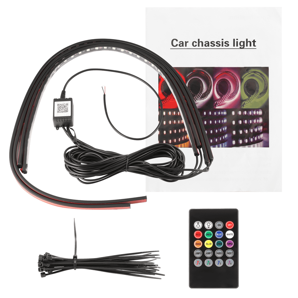🔥Car Chassis Flexible RGB Waterproof LED Strip Lights (4PCS)