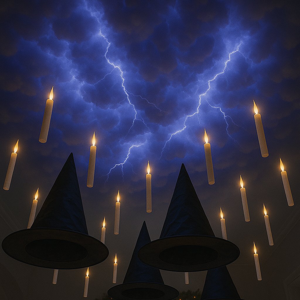 🎃✨ Transform Your Ceiling into a Magical Halloween Sky! ✨🎃