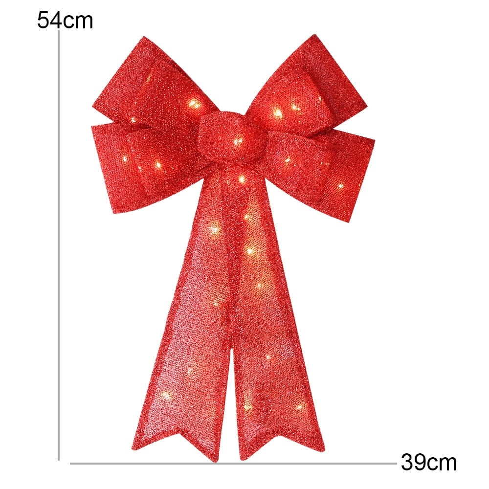 🎄 Sparkle-now Pre-sale! 🎀✨ LIT CHRISTMAS BOW