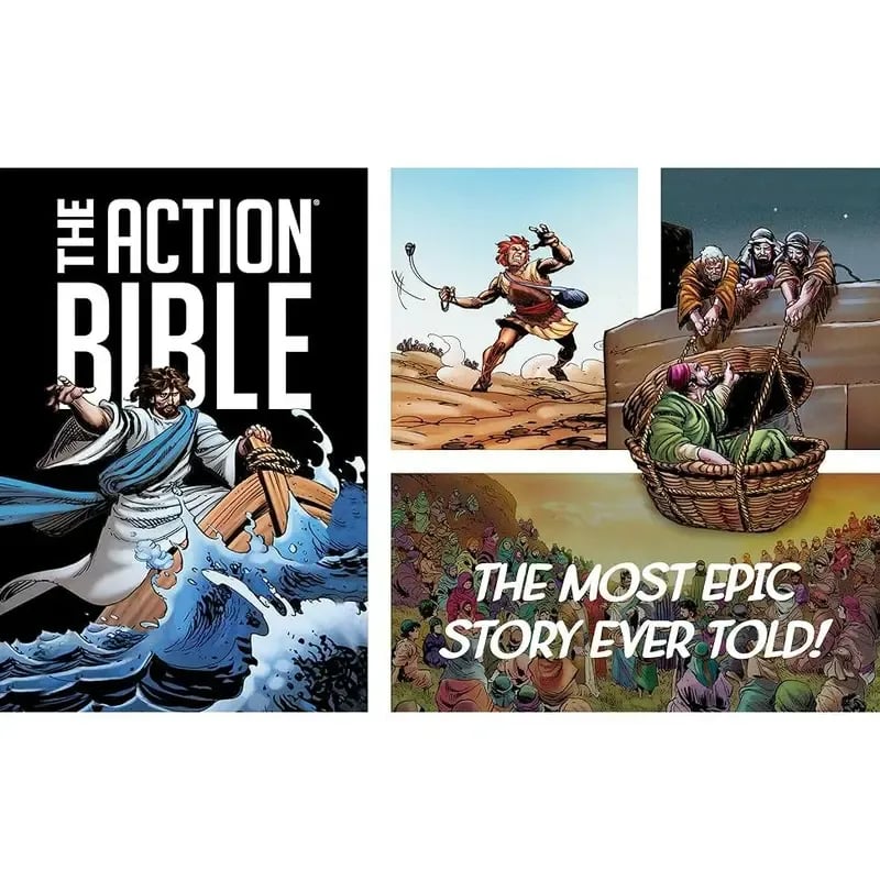 ✨ The Action Bible – The Bible Kids Actually Want to Read ✨