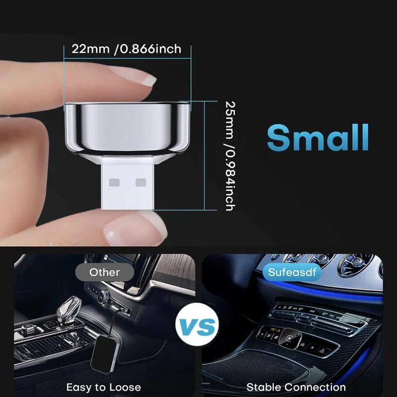 🚗 2025 Wireless CarPlay & Android Auto Adapter