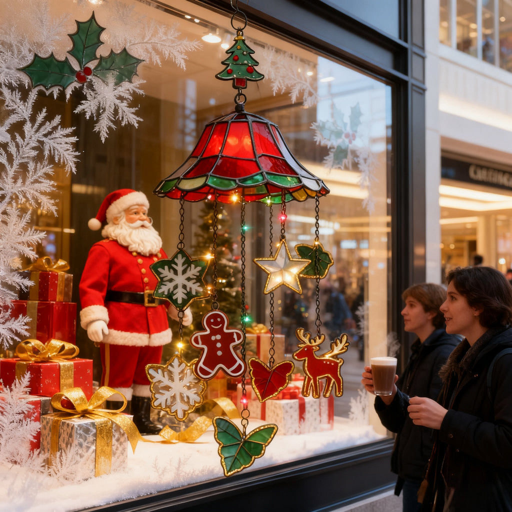 🎄Acrylic Christmas Hanging Ornament Light🙌