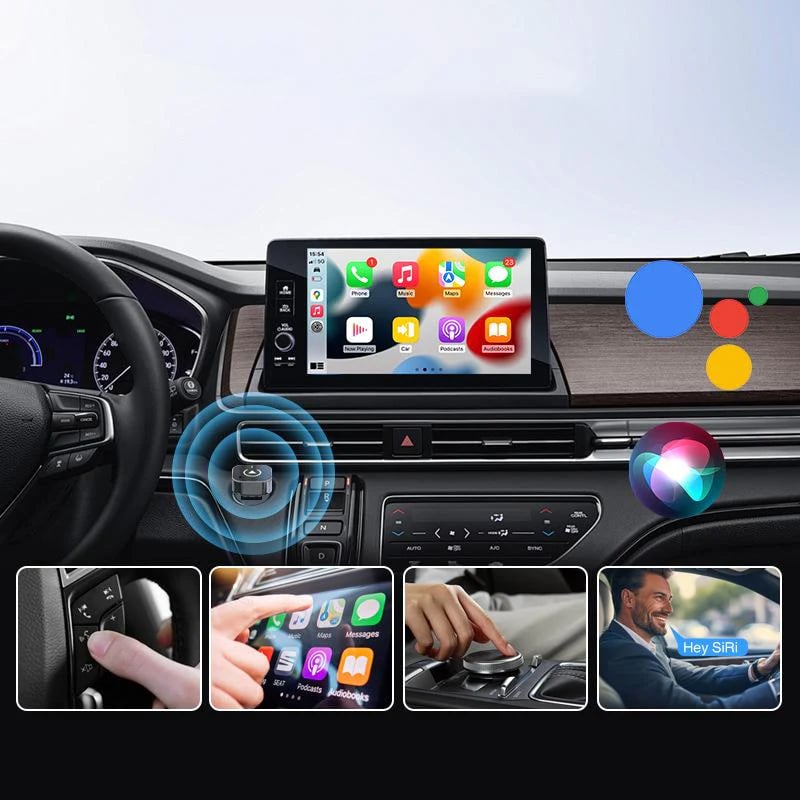 🚗 2025 Wireless CarPlay & Android Auto Adapter