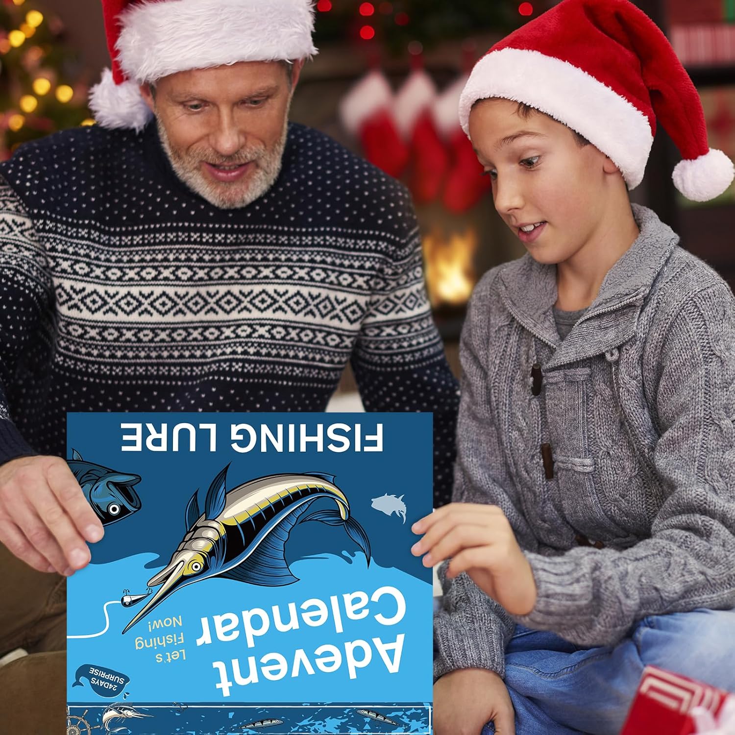 🎣Advent Calendar 2025 Fishing Lure Countdown Calendar