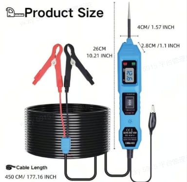 2025 New Arrival🔥-⏰6-24V DC Automotive Electrical System Tester