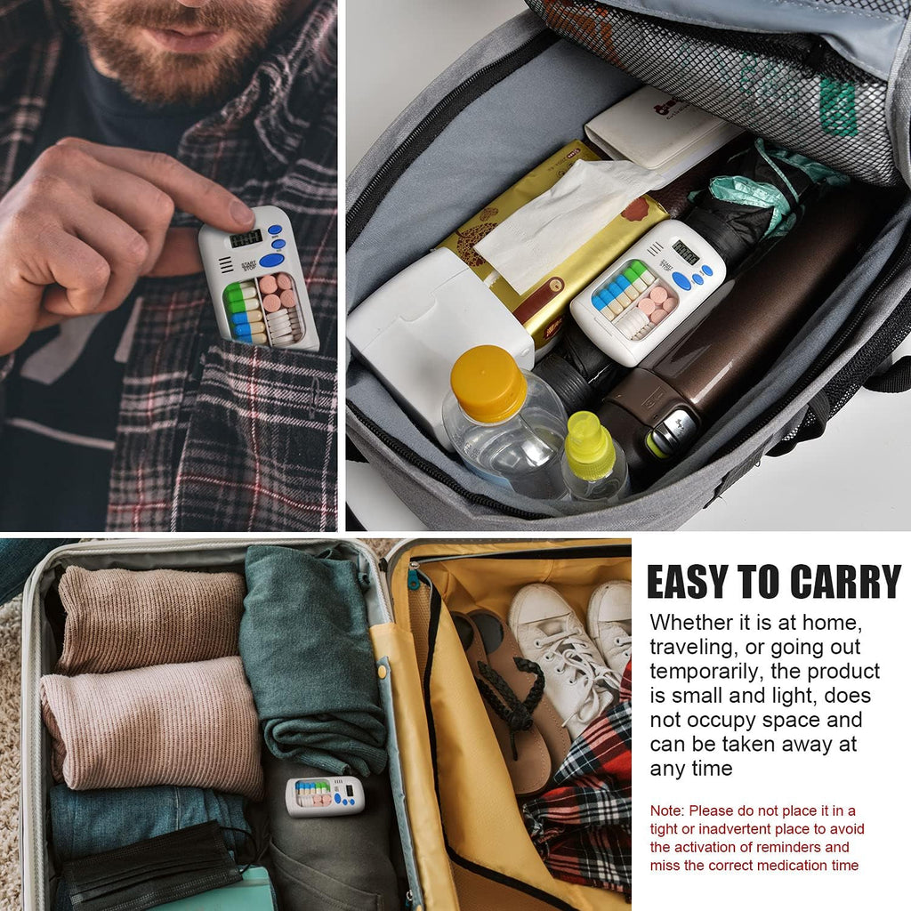 🔥2025 New Arrival🔥💊 Smart Medication Box with 0.7 Inches LCD