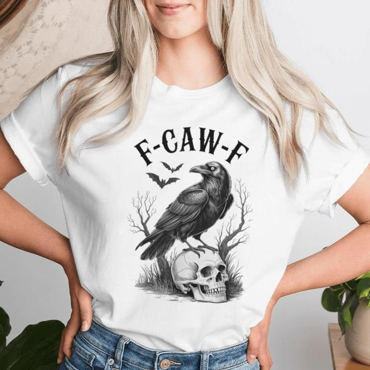 F-CAW-F Crow Tee 🐦‍⬛✨