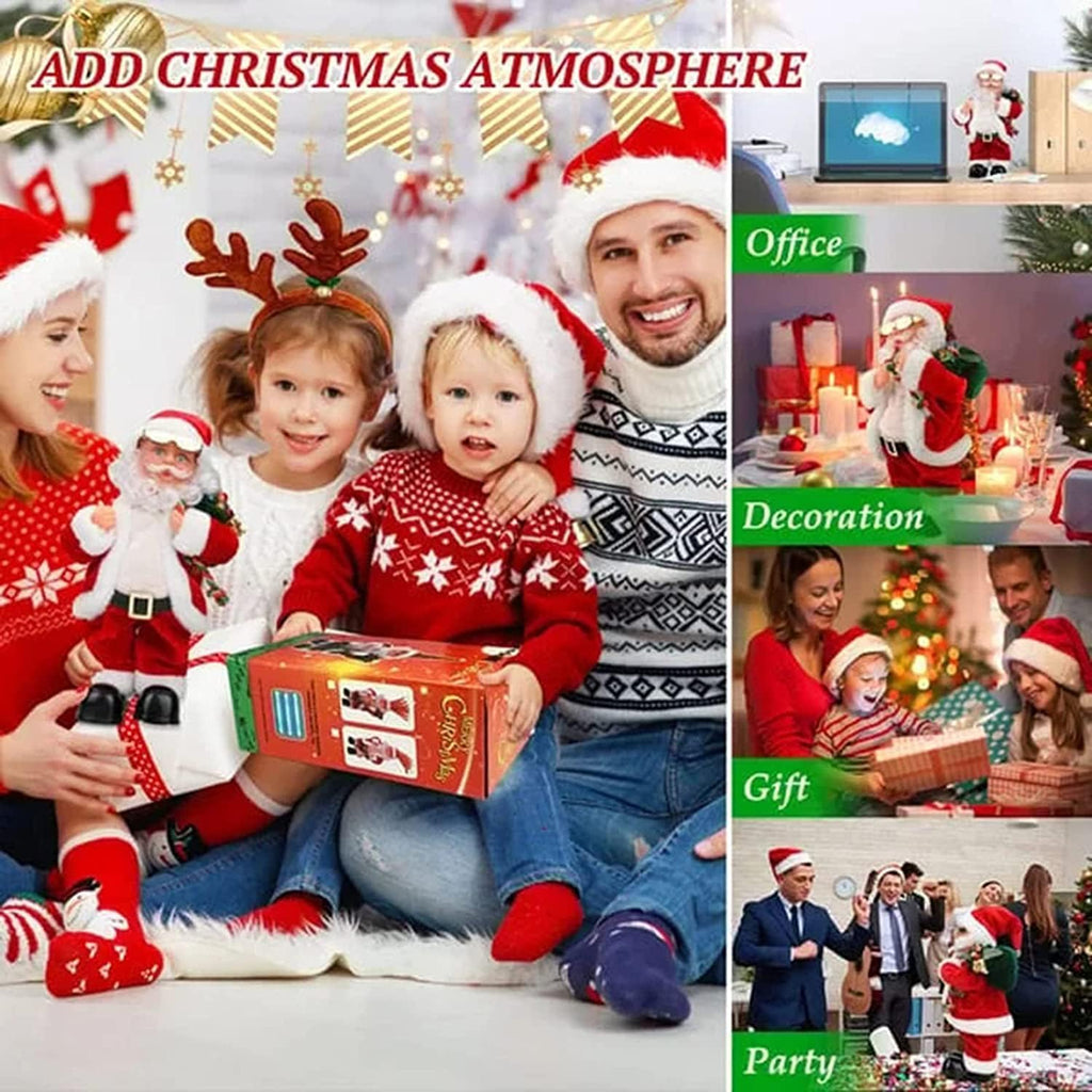 🎁Last Day 49% OFF🏆40K+ SOLD! 👨‍👩‍👧‍👦✨Dancing creative Santa Claus – Bring the joy of Christmas to life! ✨