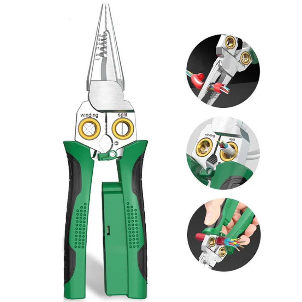 The Ultimate 8-in-1 Wire Tool ⚡ Strip, Cut & Test Like a Pro!