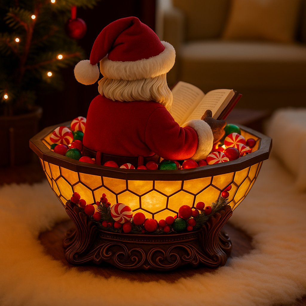 🎅 Christmas Candy Glow Light – Light Up Your Holiday Spirit ✨