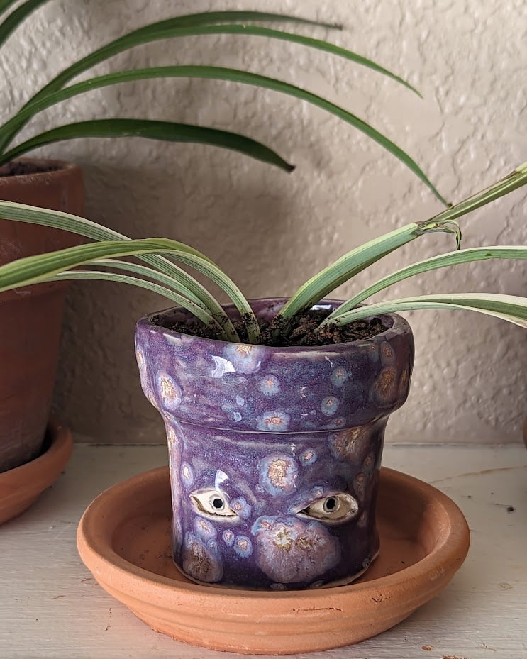 🔥Last Day 49% OFF - 💐😢Handmade Crying Flower Pot