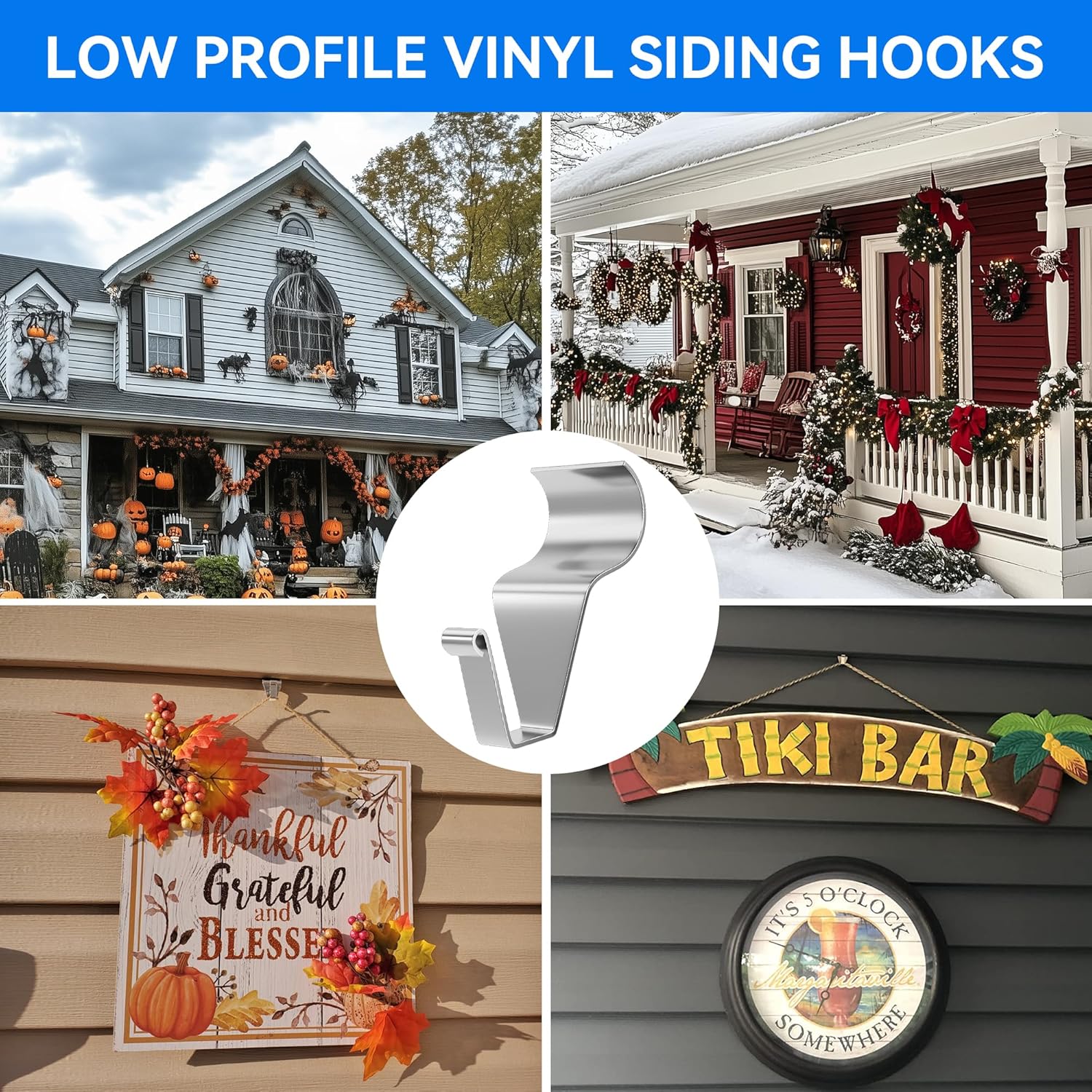 ❄️Winter Discount Frenzy Promotion-49% OFF-🛠️Nailless Siding Hanger  (Final Days: Big Savings!!!)