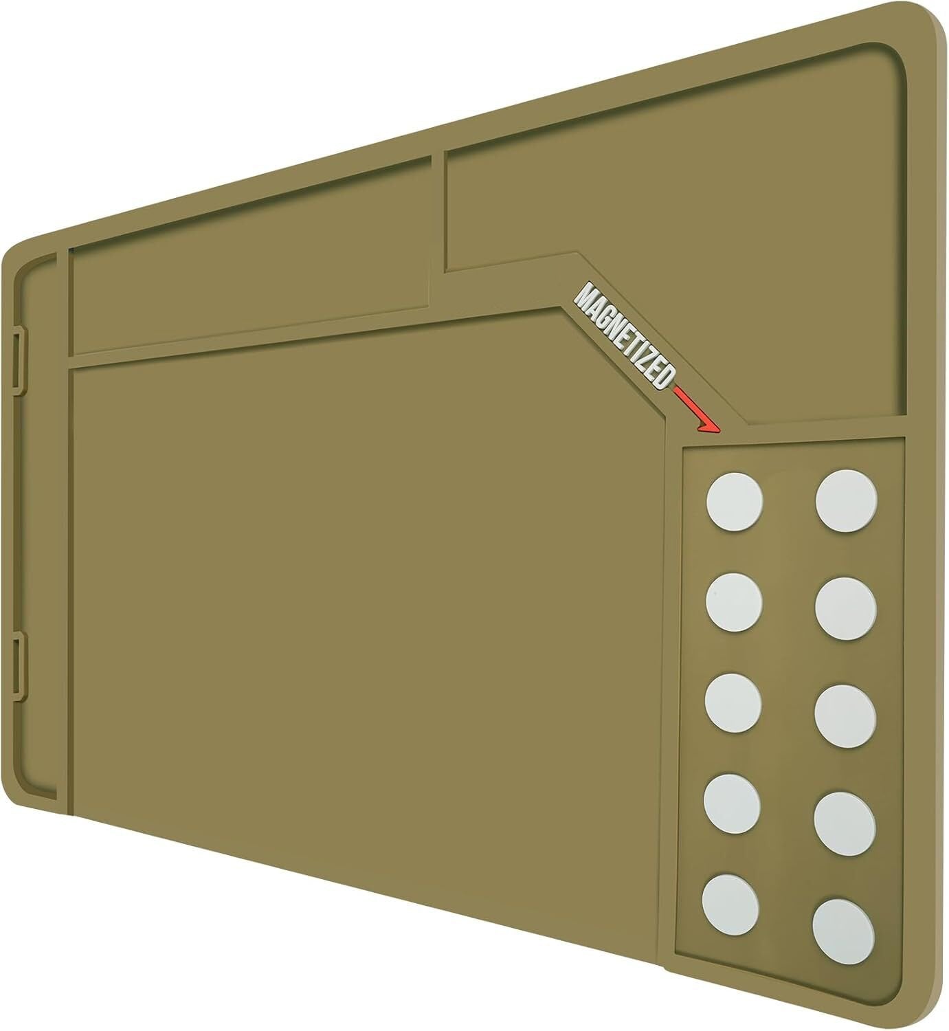 2025 New Arrival🔥-Tool cleaning pads Cleaning pads with magnetic dots, non-slip and oil resistant