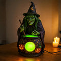 🏆Flash Sale⚡ 50K+ SOLD! 🧙‍♀️Halloween Witch Cauldron Lamp