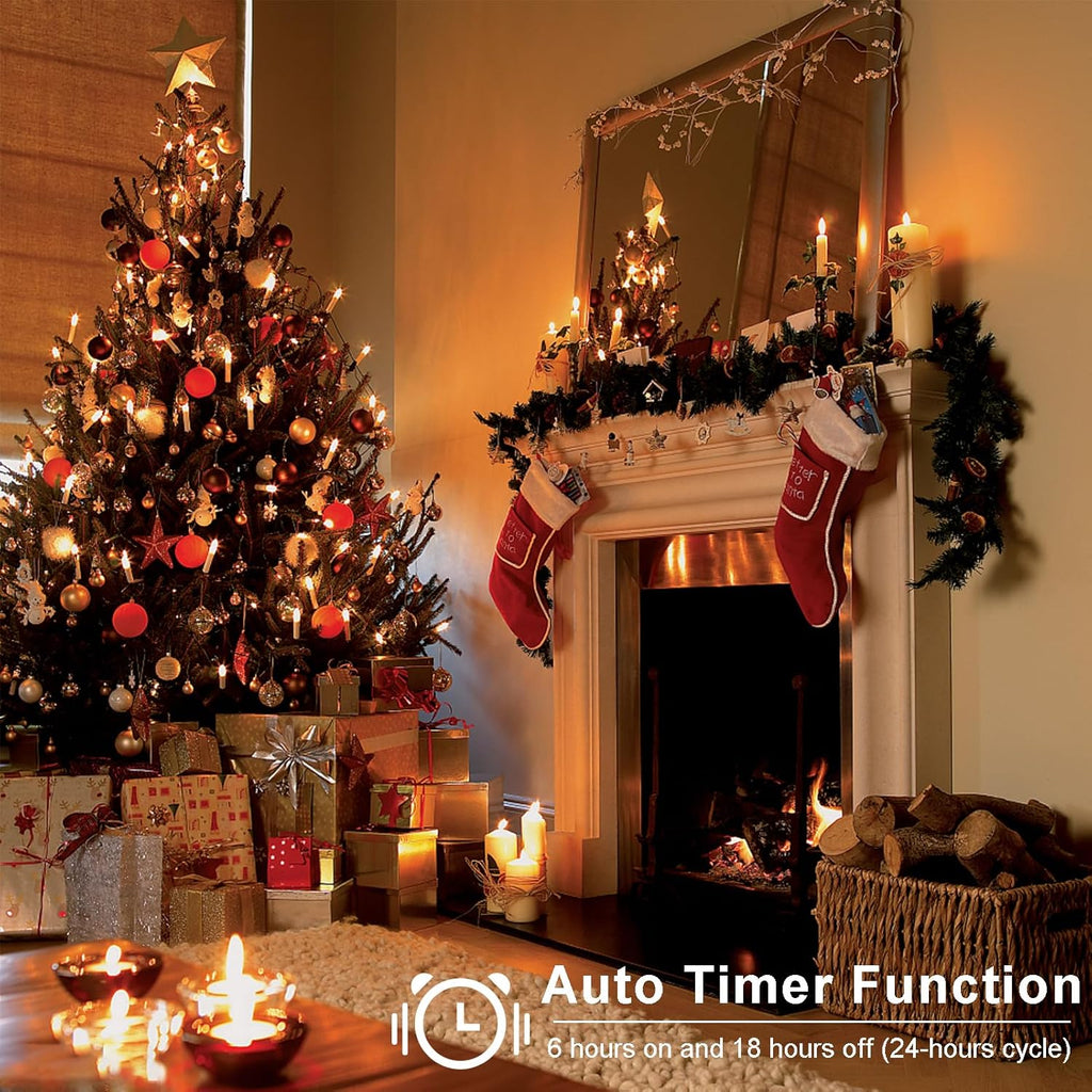 Wireless detachable remote control LED electronic candle light🕯️✨