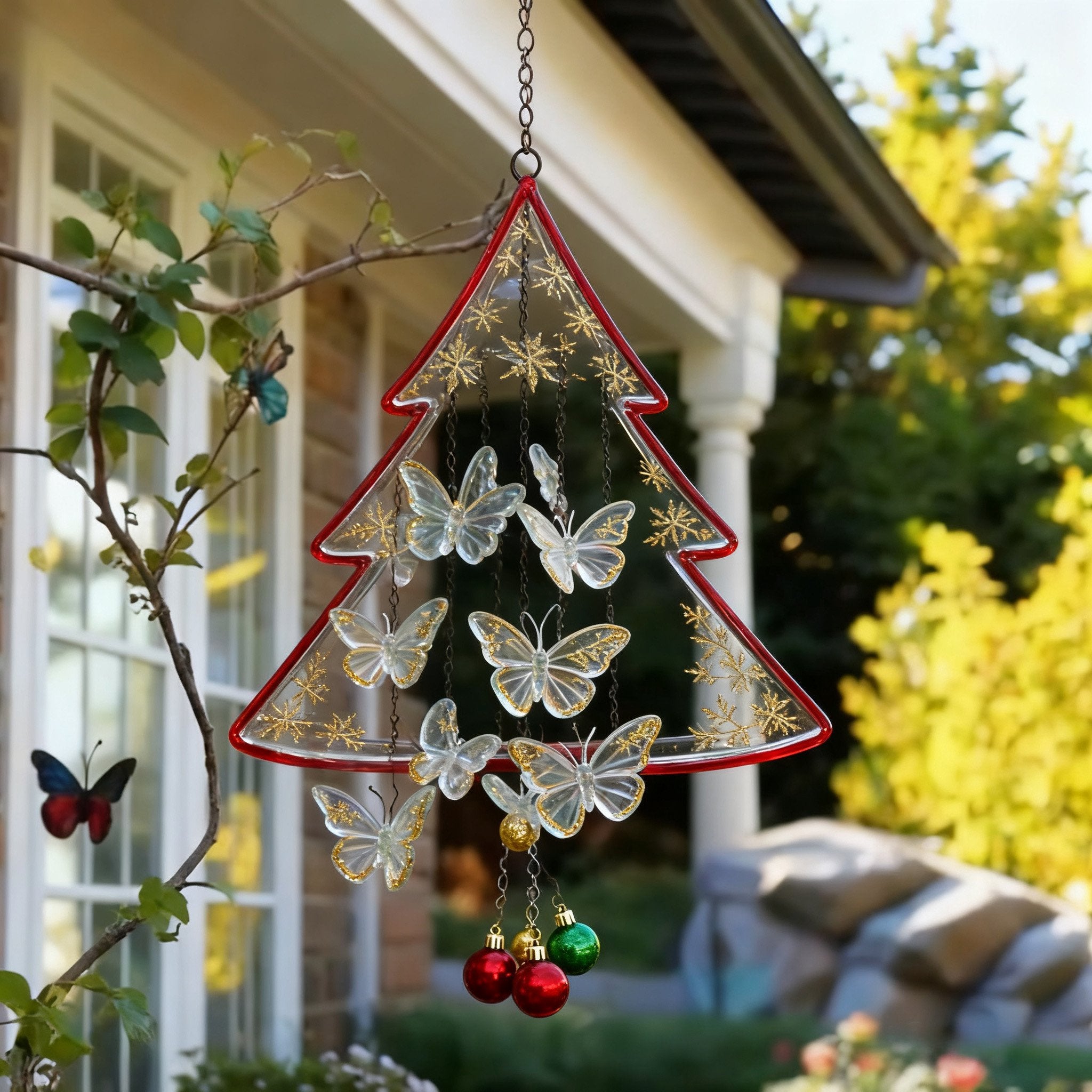 🎄Acrylic Christmas Hanging Ornament Light🙌