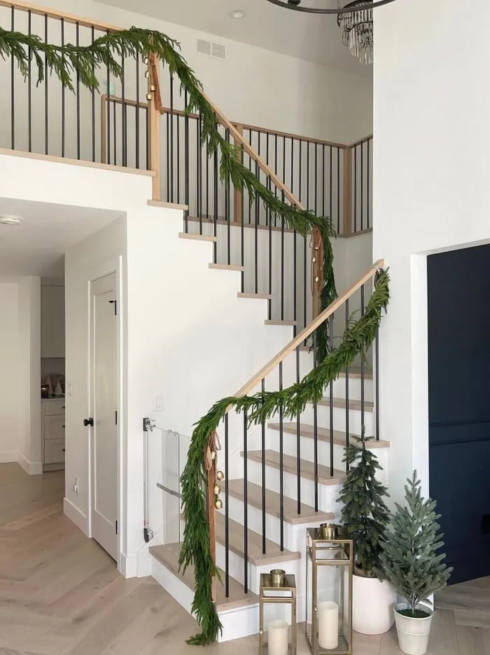 ✨Natural Christmas Greenery - Norfolk Pine Garland🌲