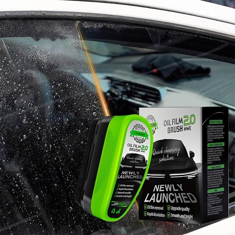🚗 Automotive Oil Film Cleaning Brush